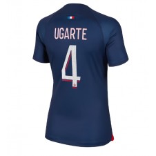 Paris Saint-Germain Manuel Ugarte #4 Hjemmedrakt Kvinner 2023-24 Kortermet